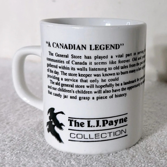 Vintage  Downtown McLean Saskatchewan Canada Mug - Picture 3 of 10